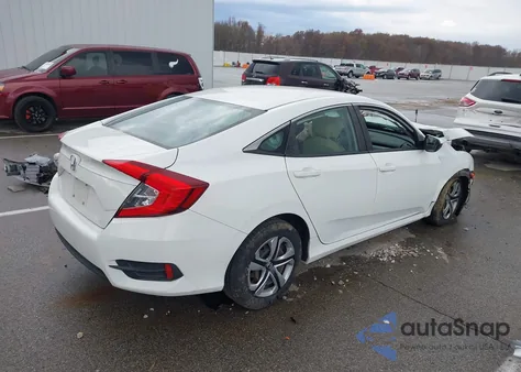 2018 Honda Civic Lx из США, поврежденный, VIN 2HGFC2F56JH601802